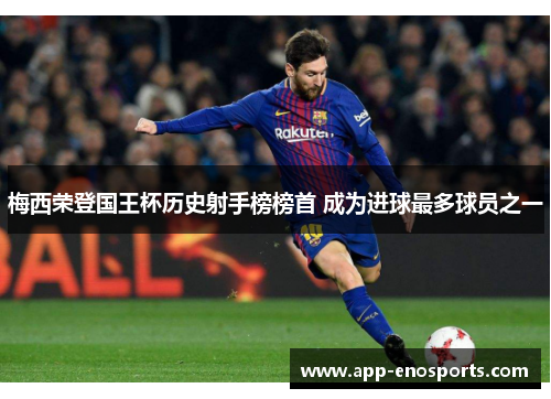 梅西荣登国王杯历史射手榜榜首 成为进球最多球员之一